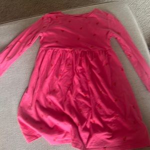 Old navy pink flower dress